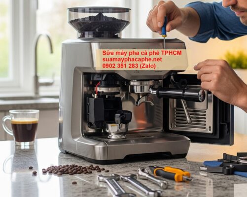 Sửa chữa máy pha cafe ở đâu uy tín tại TPHCM?
